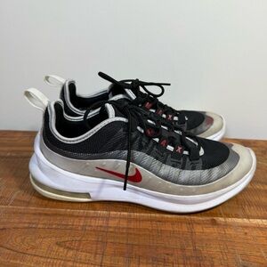 Nike Air Max Axis Black and Grey Sneakers, Youth 4.5